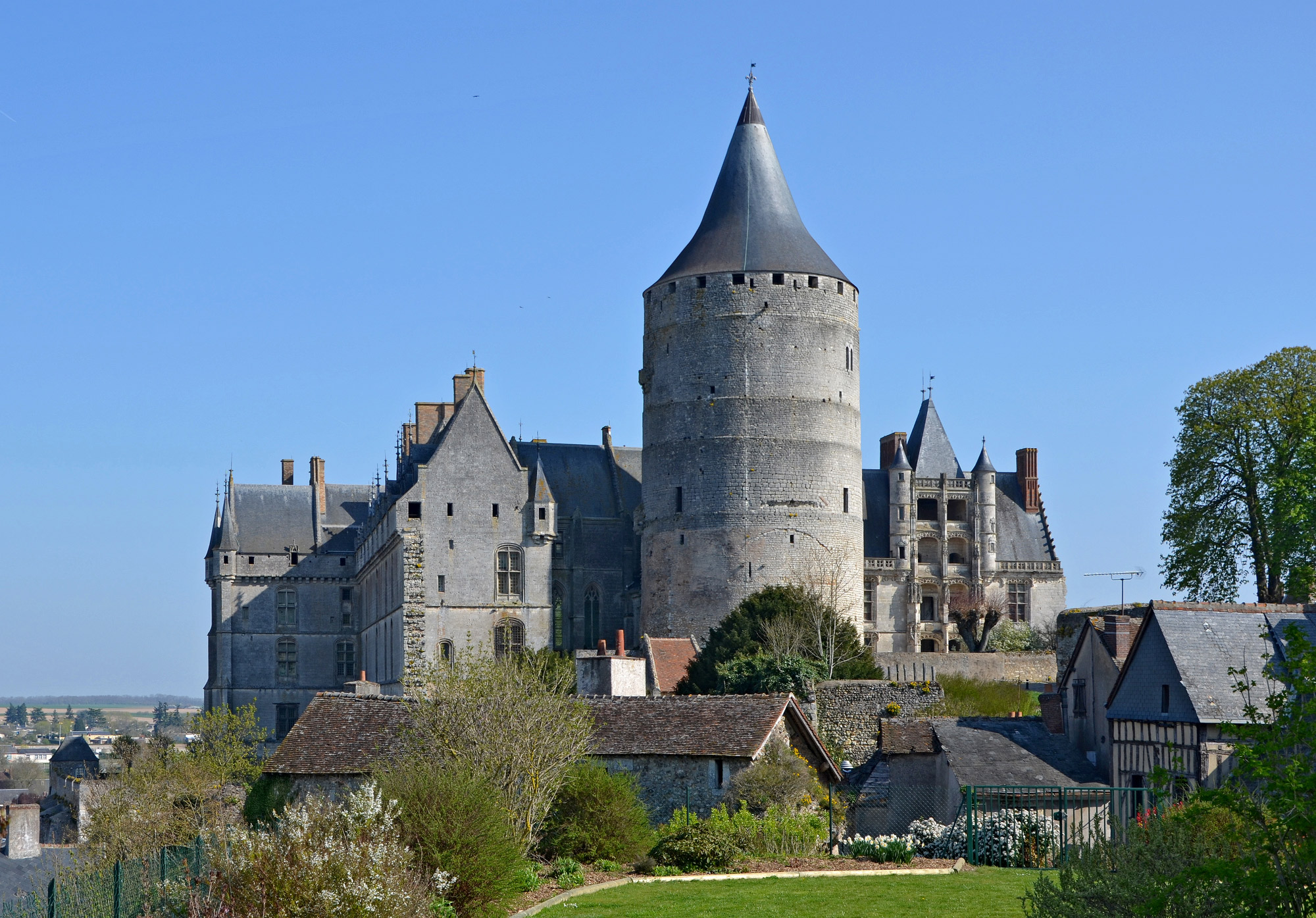 Chateau de Chateaudun, Eure et Loir (Photo License: CC-BY-SA-3.0)